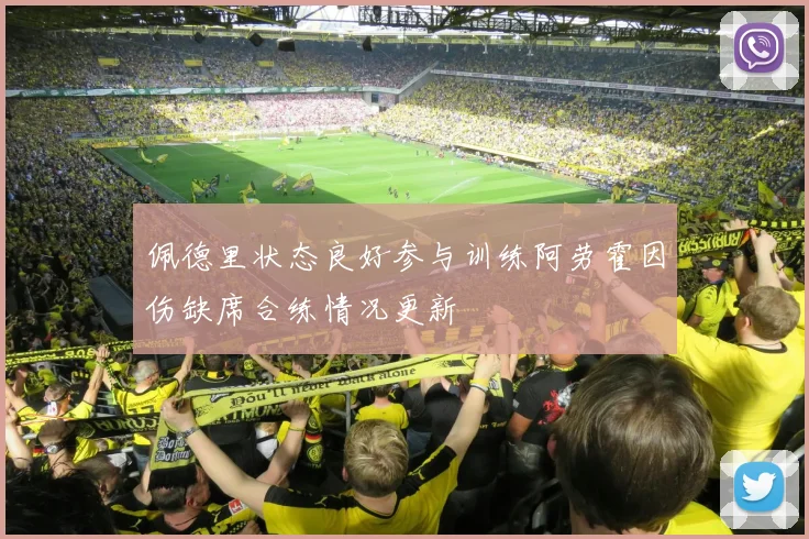 佩德里状态良好参与训练阿劳霍因伤缺席合练情况更新